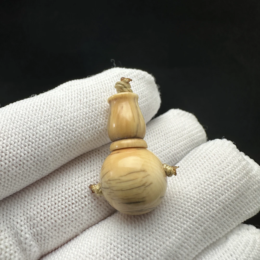 P1985 天然猛犸牙 三通 15*27mm支持鉴定 假一罚四