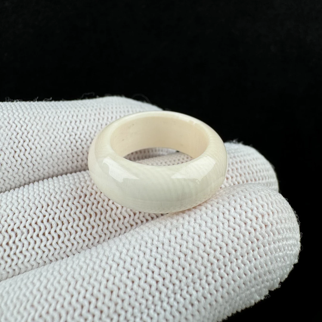 S2006天然猛犸牙 圈圈 17mm支持鉴定 假一罚四