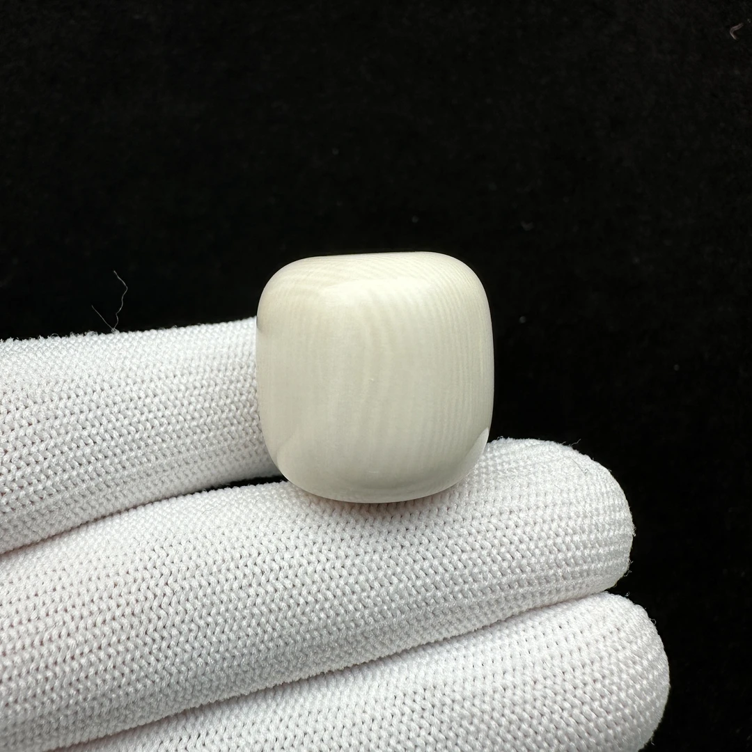 P2725天然猛犸牙 桶珠 22*21.7mm支持鉴定 假一罚四