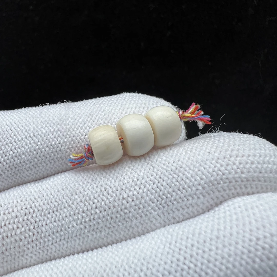 X1065 天然猛犸牙 配饰 8mm支持鉴定 假一罚四