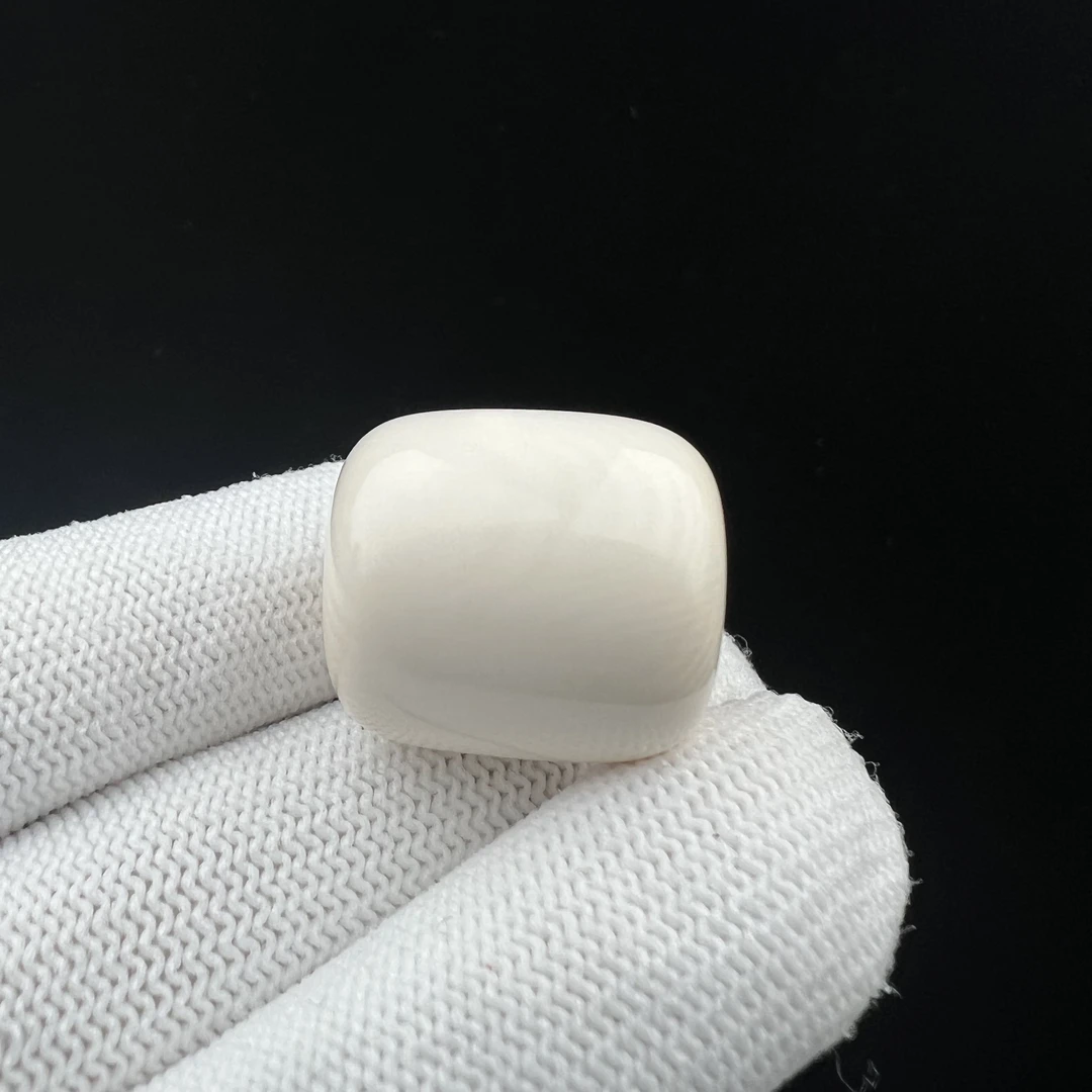 D1773天然猛犸牙 桶珠 19.5*21mm支持鉴定 假一罚四