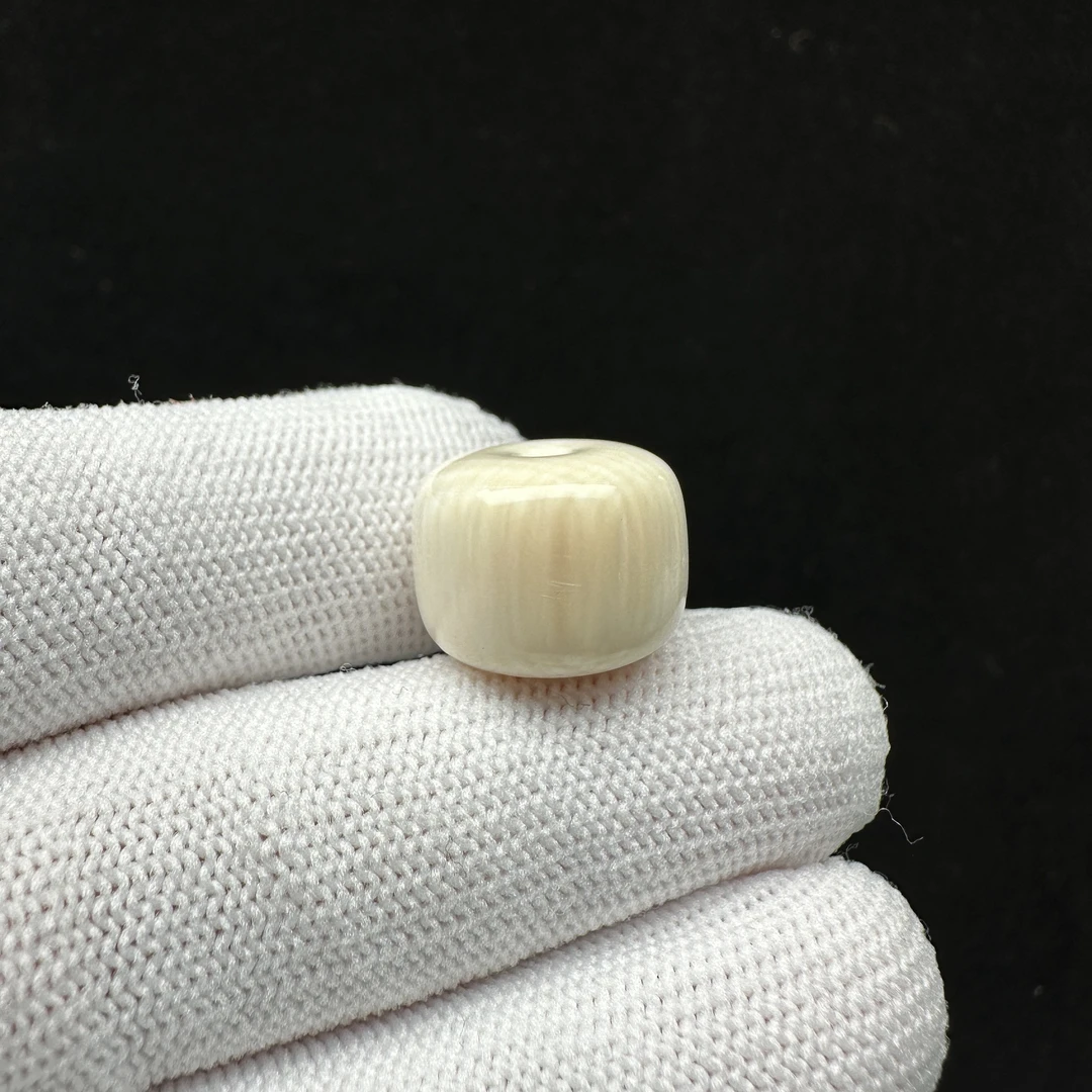 X2676天然猛犸牙墩子 15.5*12mm支持鉴定 假一罚四