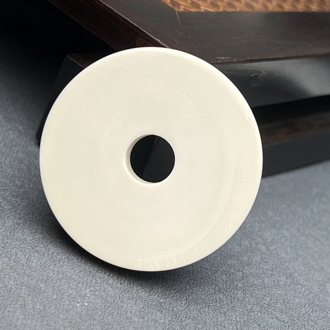 E1162天然猛犸牙直切扣子54.3*10.3mm支持鉴定 假一罚四