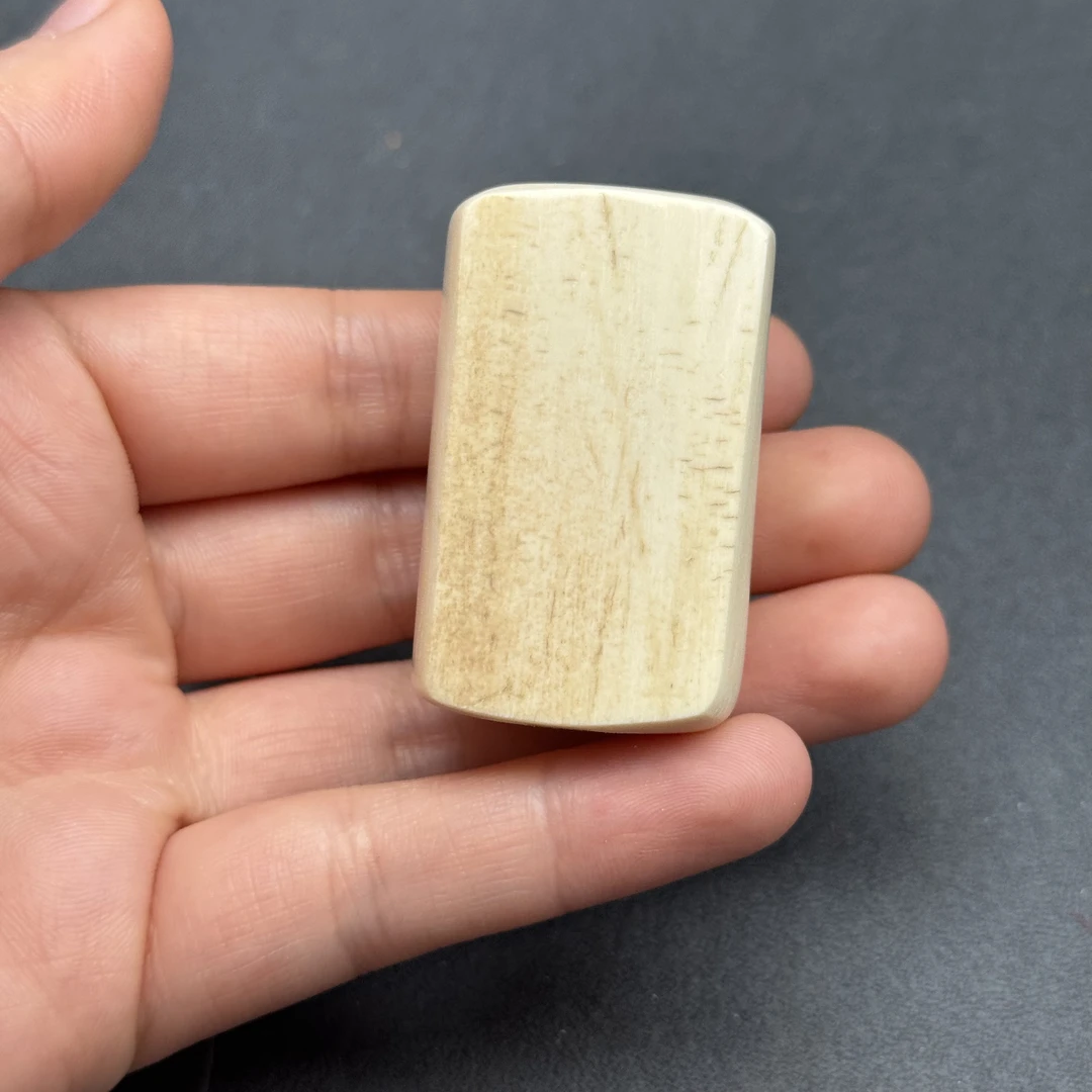 E2136天然猛犸牙金皮 肥皂无事牌 28*46*24mm支持鉴定 假一罚四