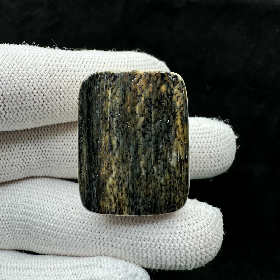 P4901天然猛犸牙 肥皂 23*30*16mm支持鉴定 假一罚四