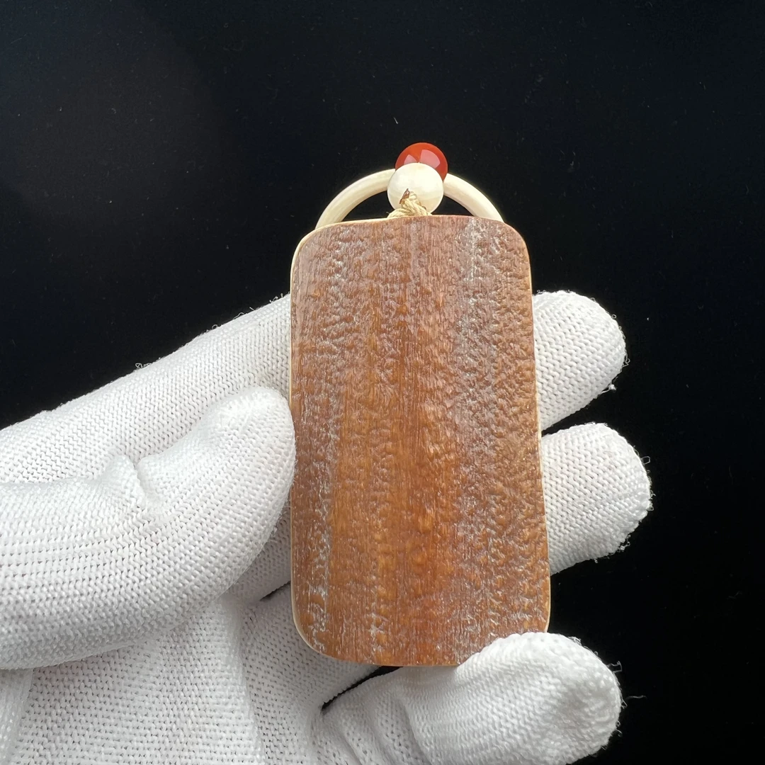 E1771天然猛犸牙 肥皂无事牌 33*59*18.5mm支持鉴定 假一罚四