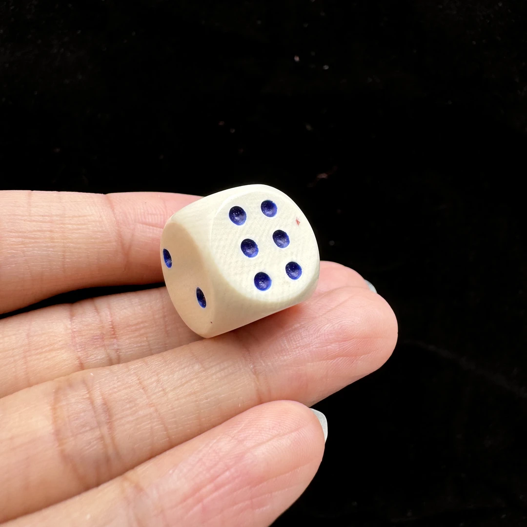 H2410天然猛犸象牙配饰 16.3mm支持鉴定 假一罚四