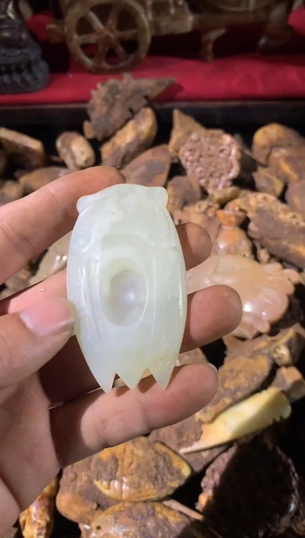 【闪购商品】岫岩老玉(透闪石质玉)吊坠(不含链)未镶嵌1