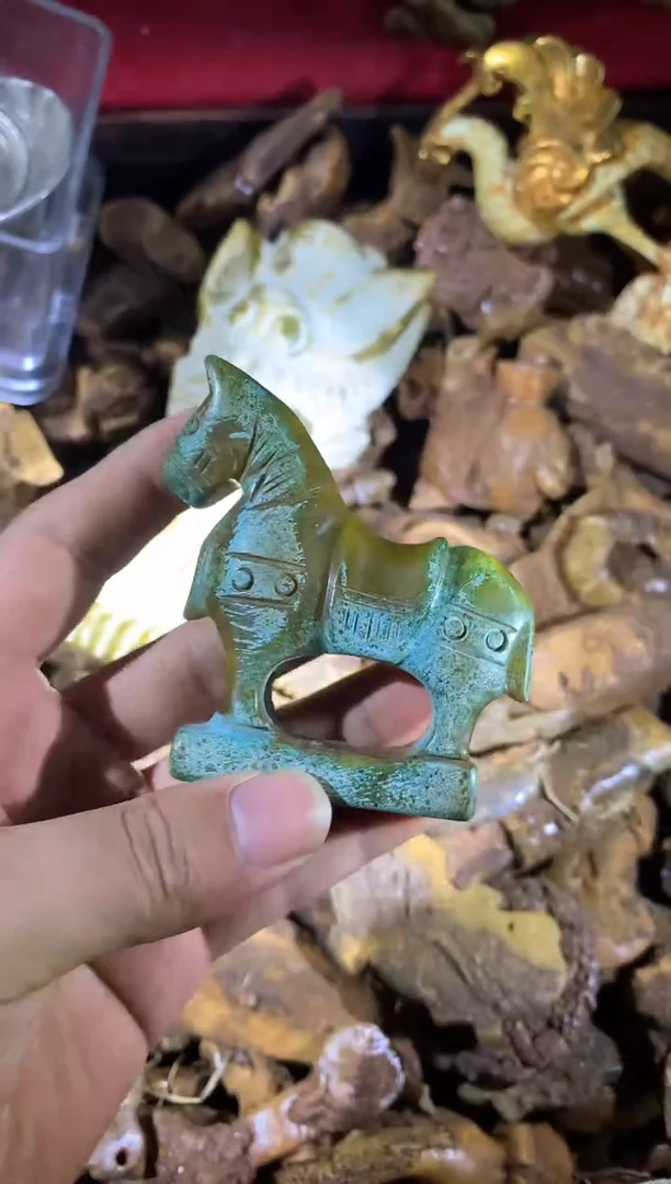 【闪购商品】岫岩老玉（透闪石质玉）吊坠(不含链)未镶嵌1