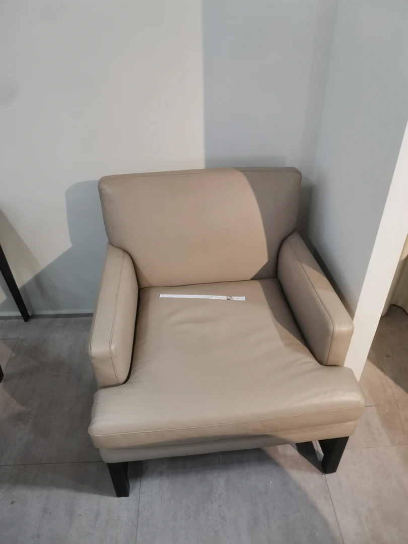 【粉丝福利47号】冰川灰家用时尚简约单人轻奢休闲椅