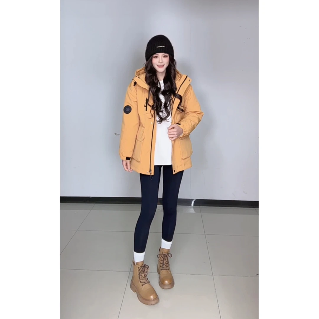 IEF/爱依服2025冬季新款美式潮酷个性时尚休闲保暖羽绒工装外套