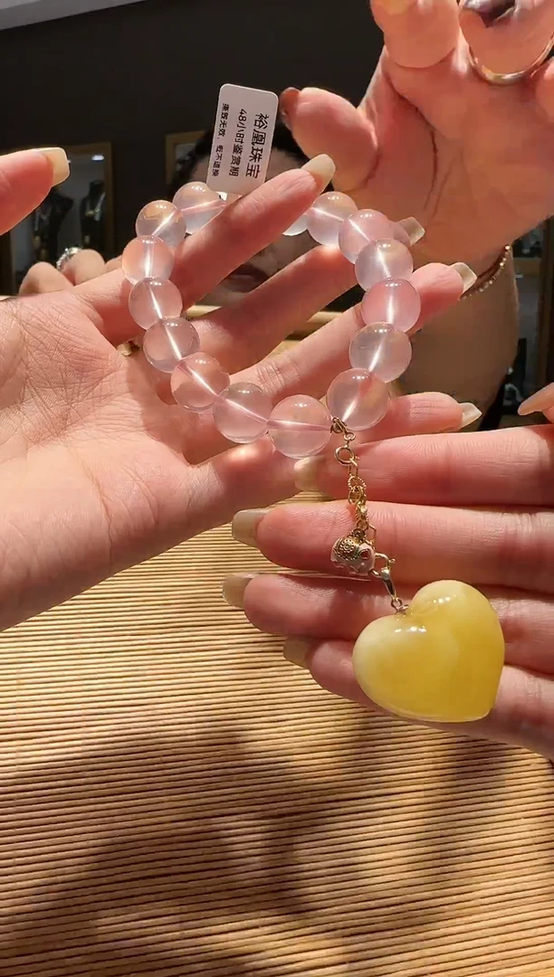 【闪购商品】水晶手串未镶嵌水晶蜜蜡手串
