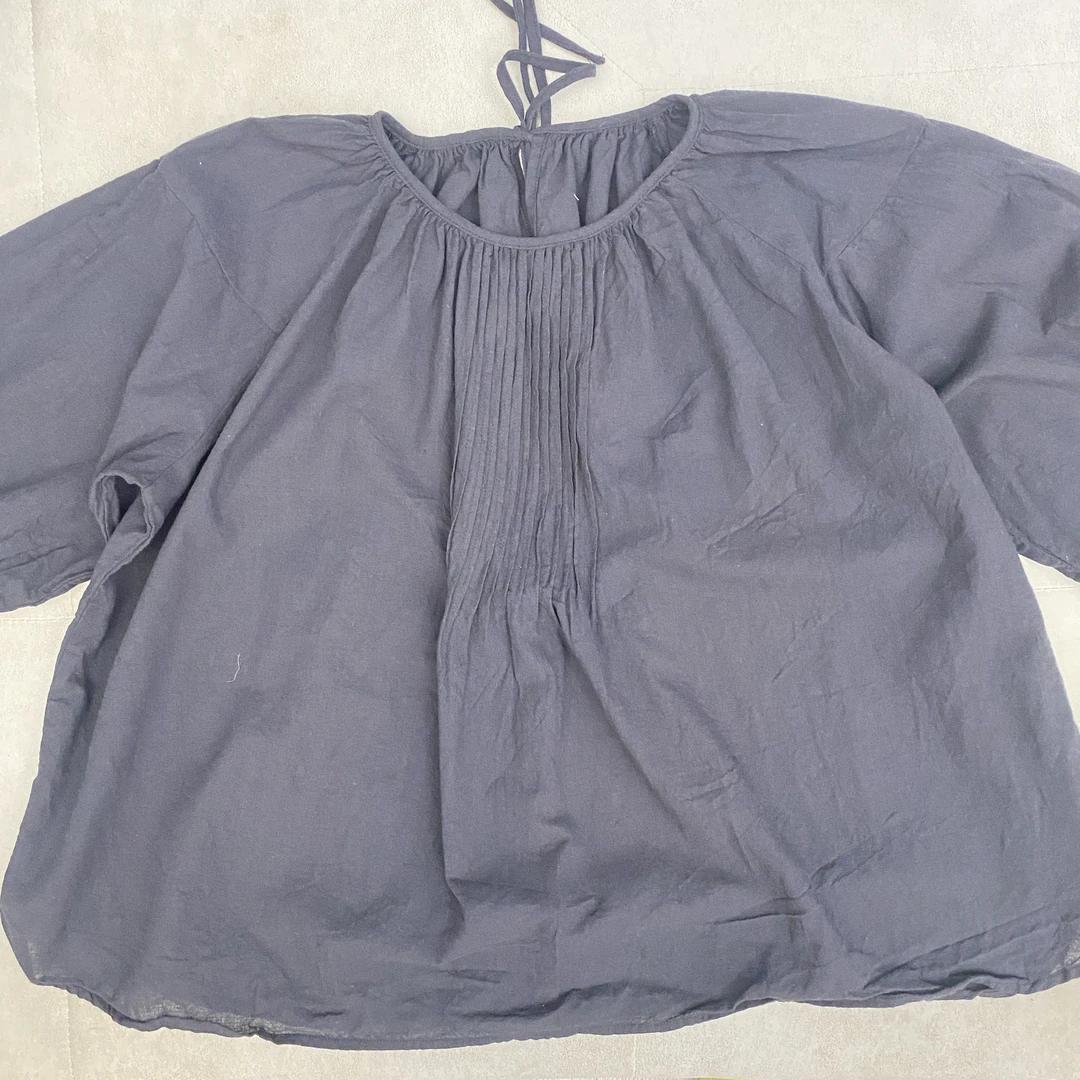 2024秋冬亚麻类 日系轻奢亚麻长袖衬衫1-2