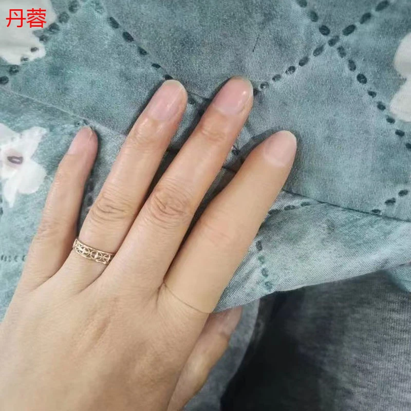 丹蓉防护硅胶手指假肢美容手套仿真脚趾套美甲半指残疾人逼真义肢