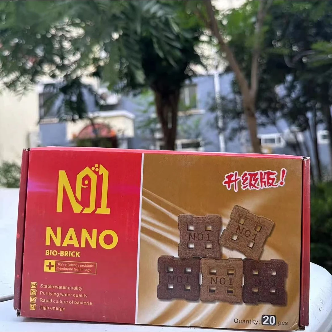 缸养锦鲤专用小方砖培菌效果更好，透水性更强！