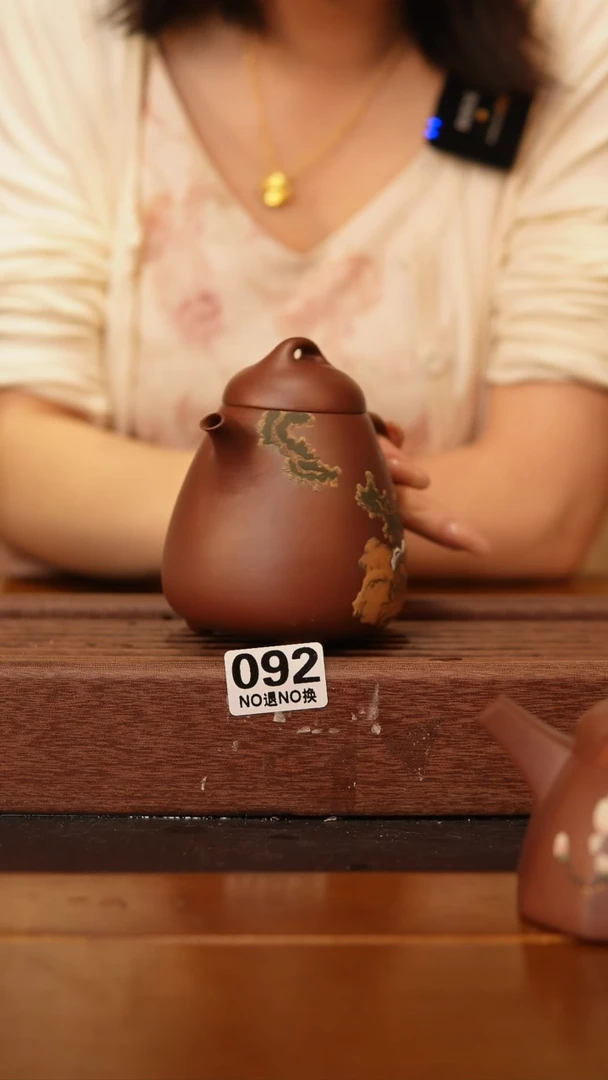 【闪购商品】紫砂茶壶092一路生花