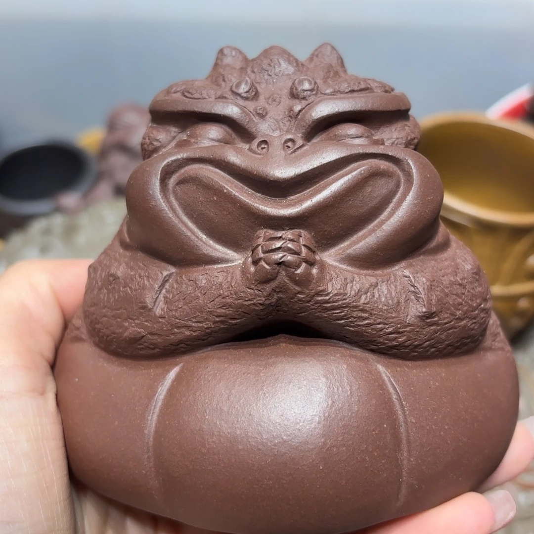 紫砂茶宠微瑕尾货听清再拍