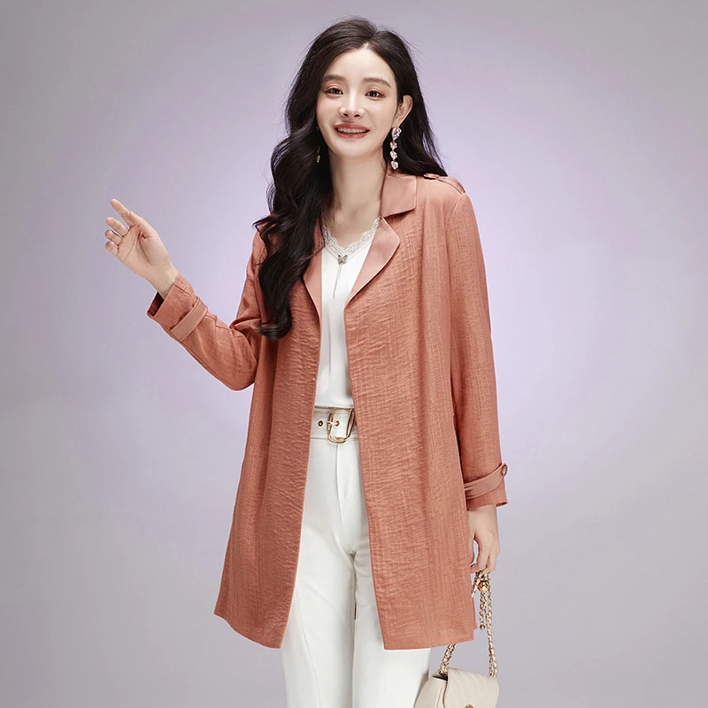 A042腰带开衫上衣高级感外套女43GS0K0010