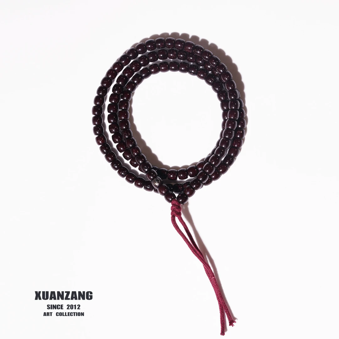 与己 朱S星月108 长串 白金标