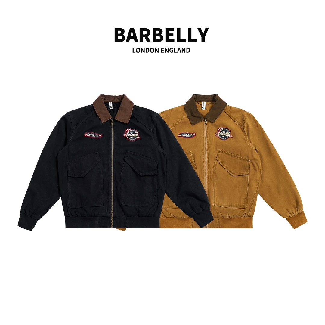 【娜先生】美式底特律Vintage古着工装夹克棉服外套