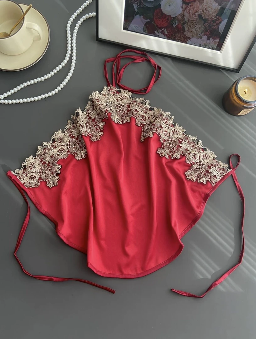 直播间专拍性感辣妹款吊带睡裙