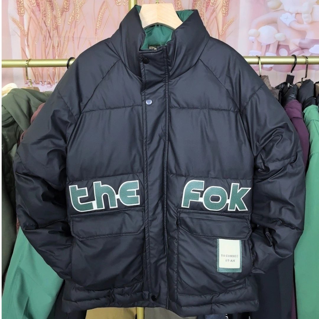 2406男士冬季加厚立领外套