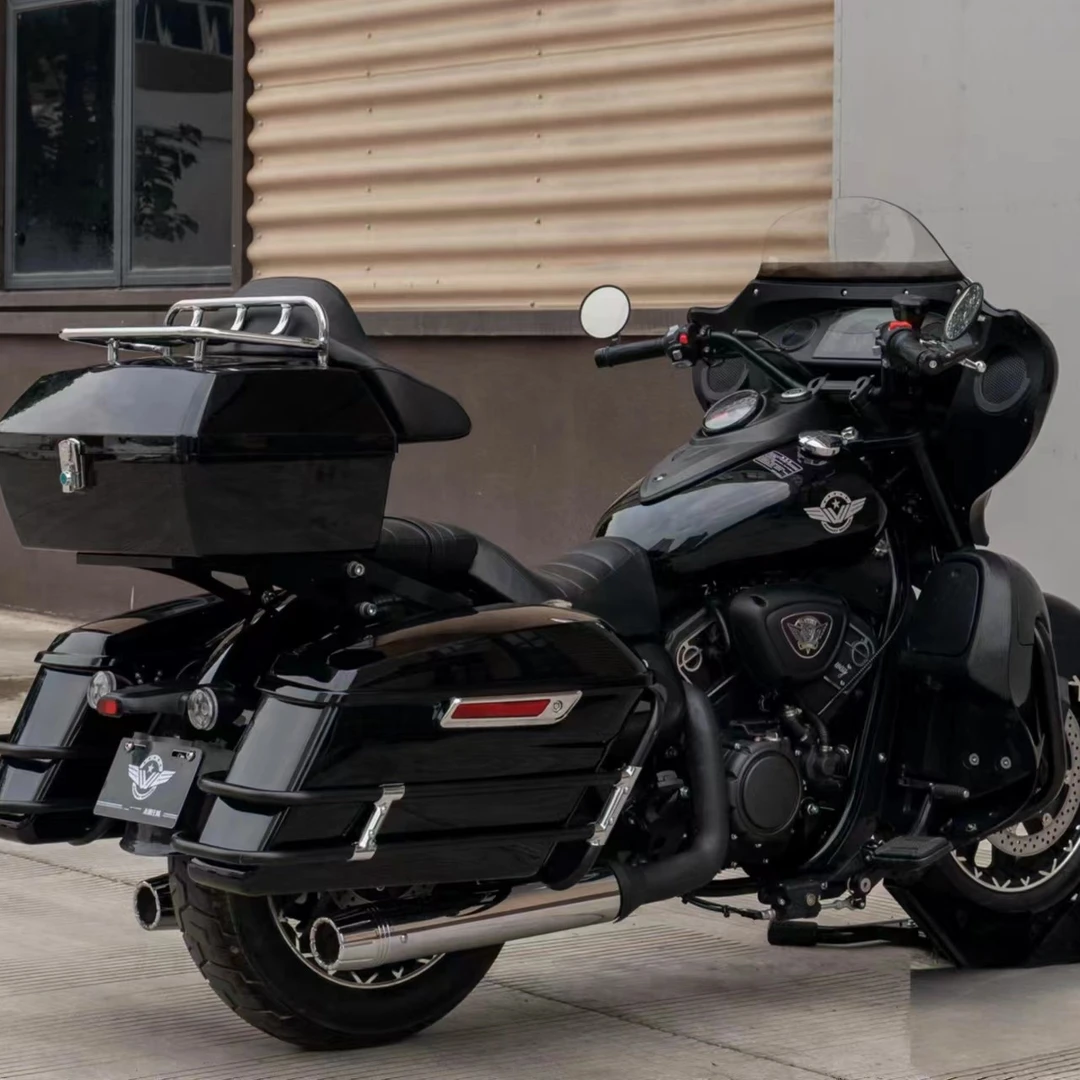 永源庄威500威武大滑翔款式摩托车