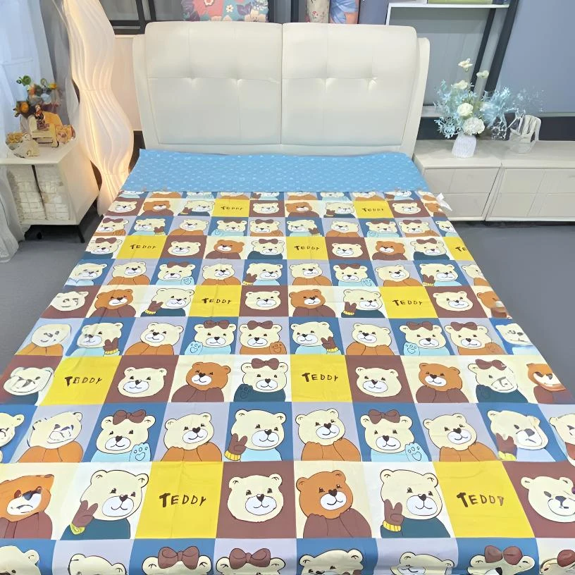 抱力熊 (被套)透气亲肤加厚100棉 双人床单(被套)