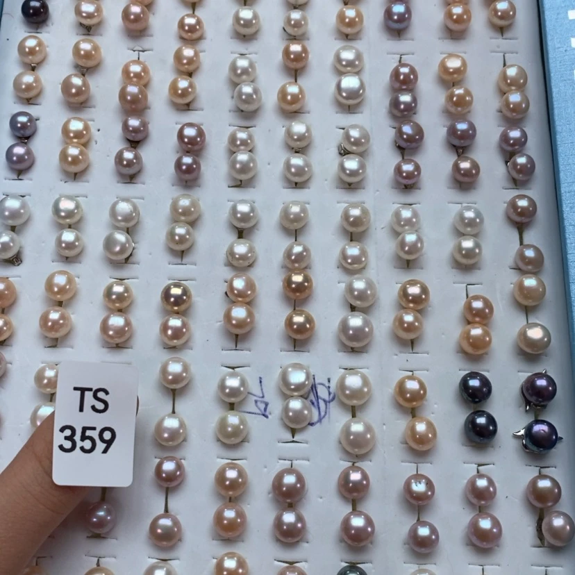 【闪购商品】水晶耳钉未镶嵌多样性一对