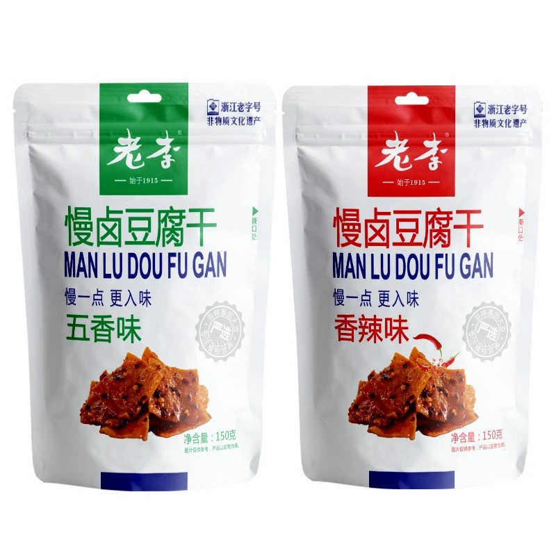 老李慢卤豆腐干150g