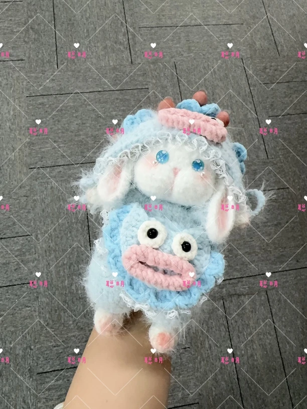 【大兔子】手工钩织DIY玩偶挂件纯手工制作制品下单