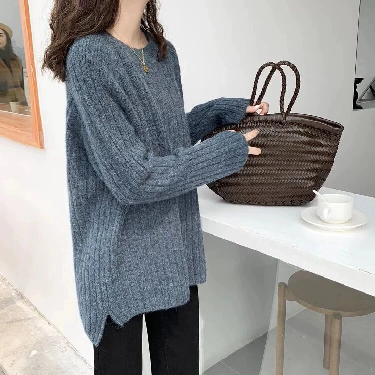 哺乳上衣秋季外出时尚辣妈款哺乳衣产后打底衫能喂奶衣毛衣女秋冬