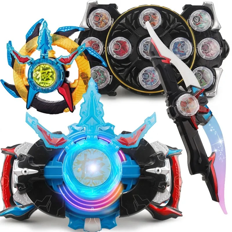 罗布奥特曼变身器男孩玩具极限水晶头镖光轮回旋闪光泽塔升华器