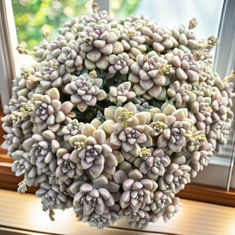 丸叶姬秋丽脱土 多肉植物（轻微断枝不售后） 以直播展示为准