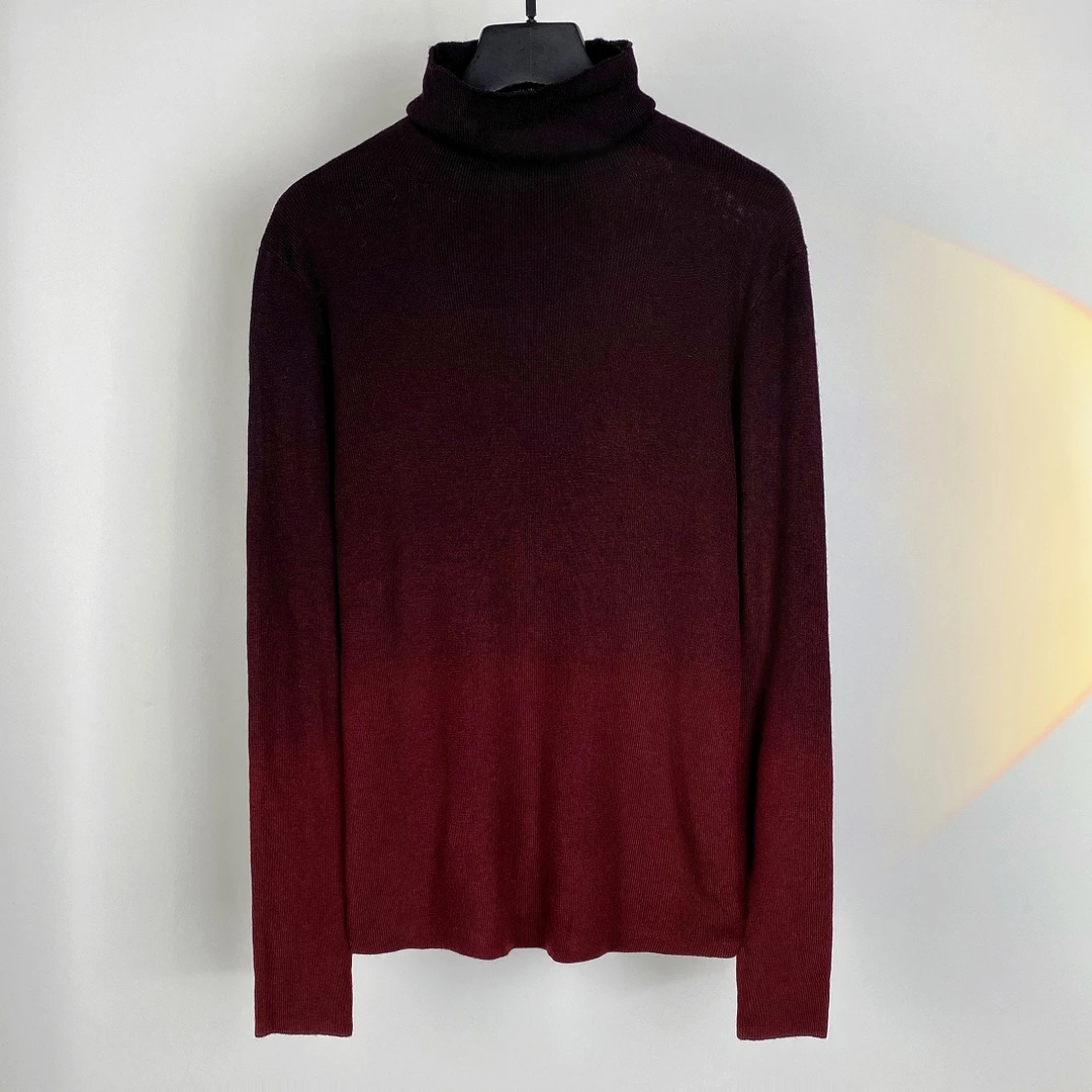 娜三月【草木染】小青复古秋冬扎染渐变色5817毛衫XP长袖