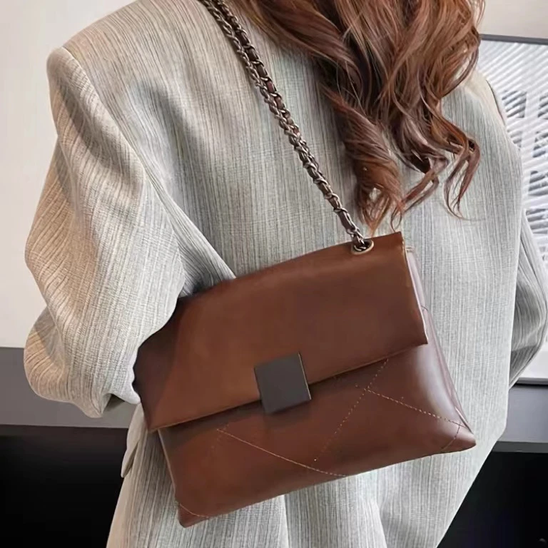 YYluosf春夏气质潮流百搭刺绣单肩斜挎包包