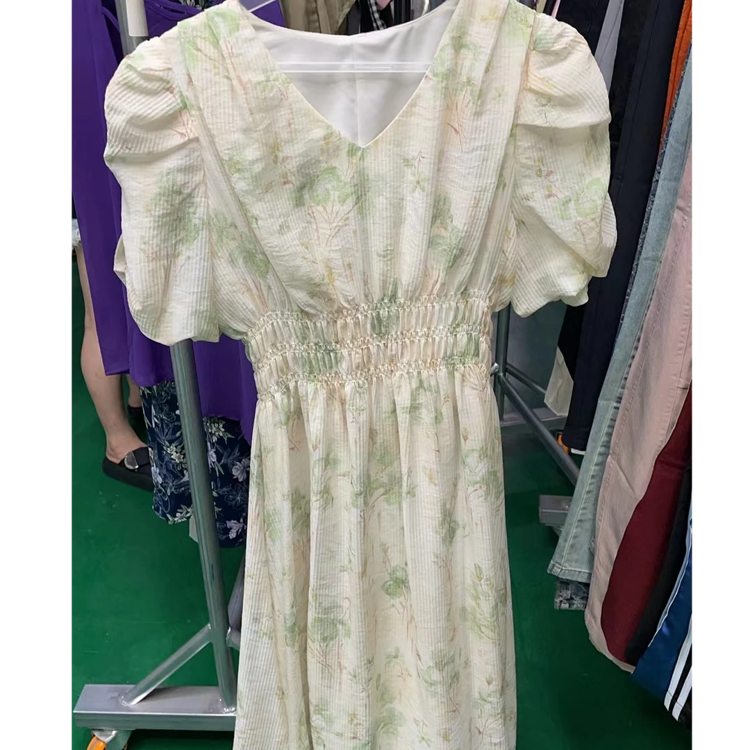 2024韩系碎花连衣裙1616