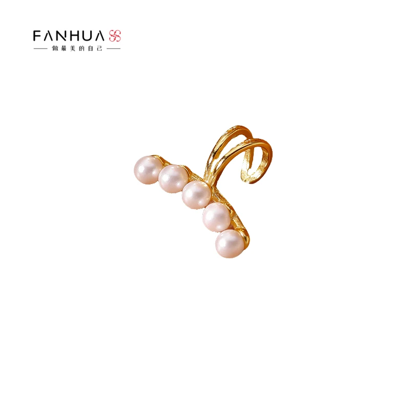 铜合金耳饰 4311法式轻奢小众时尚高级百搭精致耳夹