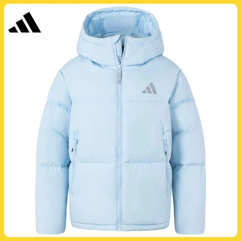 双旦礼adidas阿迪达斯女子W PUFF DOWN JKT厚好羽绒服-中JV6190