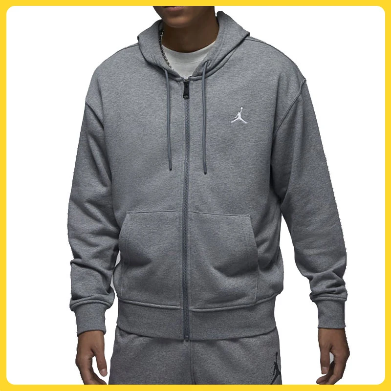 NIKE耐克男子AS M J ESS FLC FZ HOODIE LB针织外套FQ1867-091