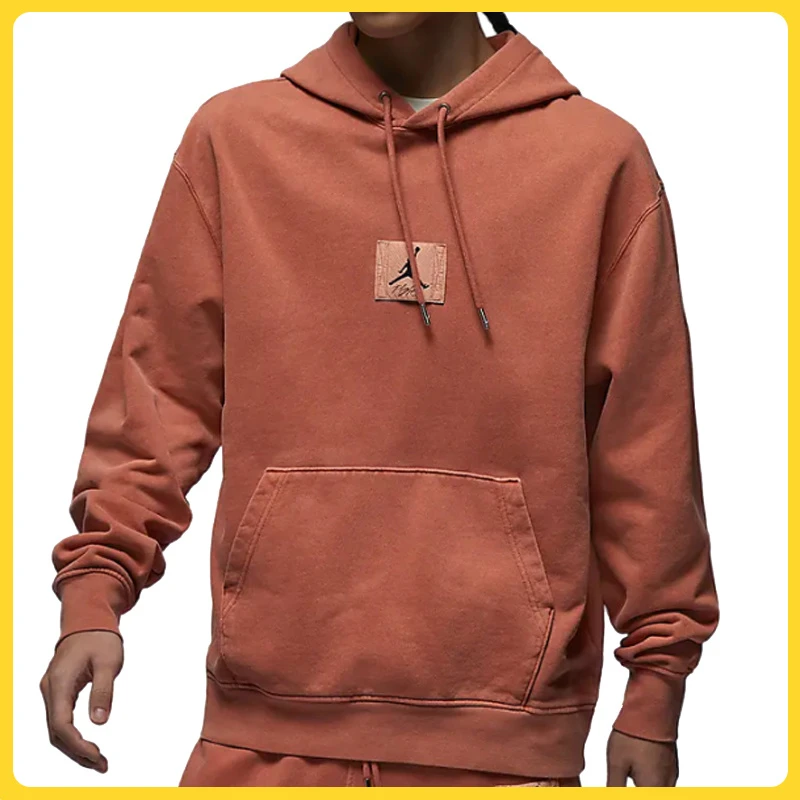 nike耐克男款卫衣 J ESS STMT WASH FLC PO针织套头衫FB7291-810