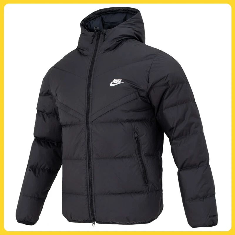 nike耐克男款时尚好羽绒服SF WR 650-D FLD HD JKT保暖FB8178-010