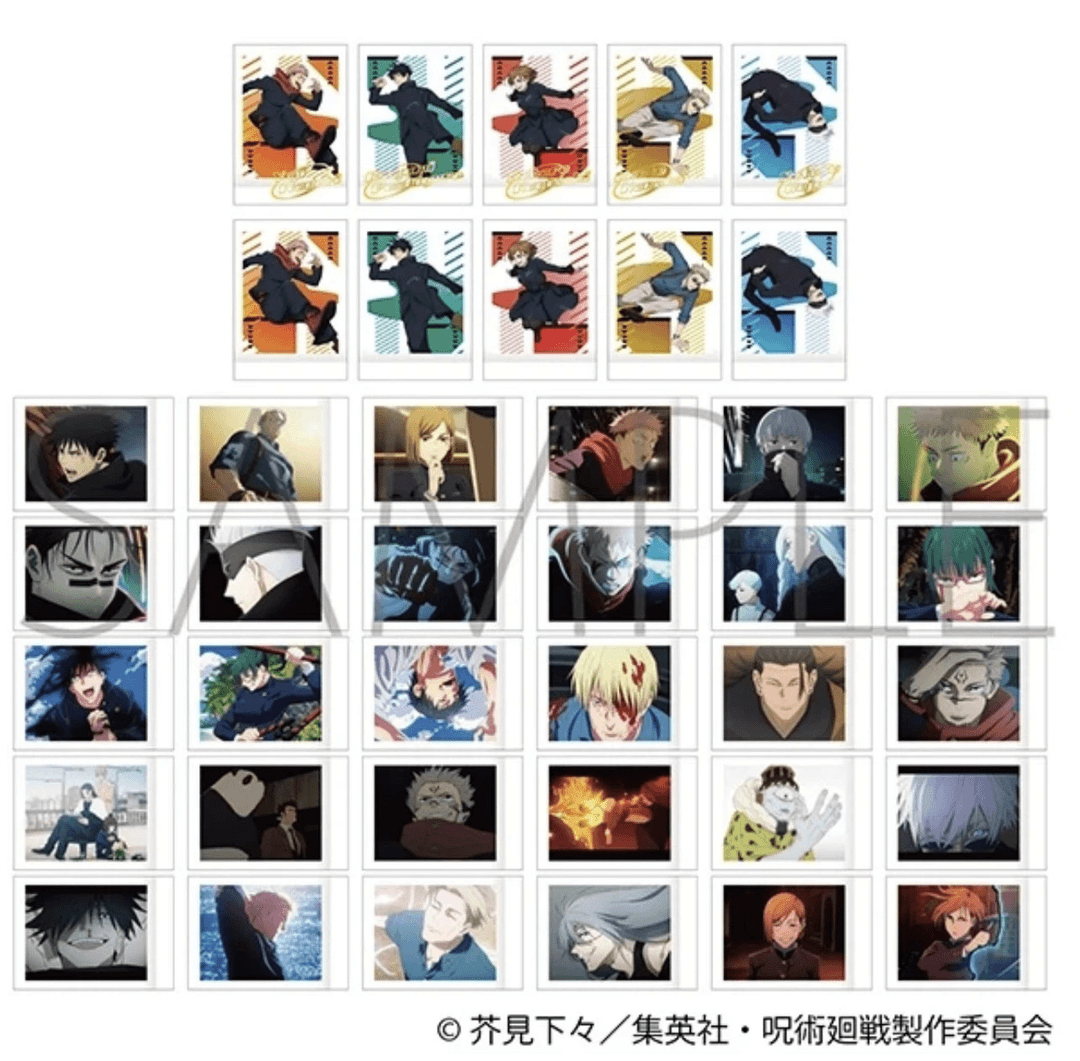 【拆包】日谷-《咒术回战》第二季-第六弹-拍立得一包3张盲盒（代拆）