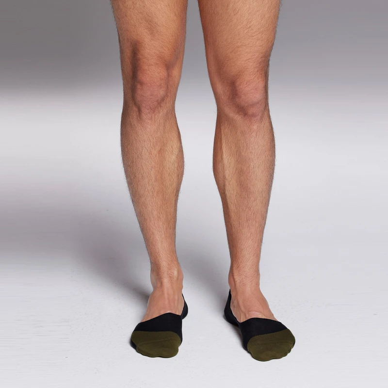 爱慕先生23SS袜子创意简约休闲船袜舒适宽松隐形袜双件包NS94W176