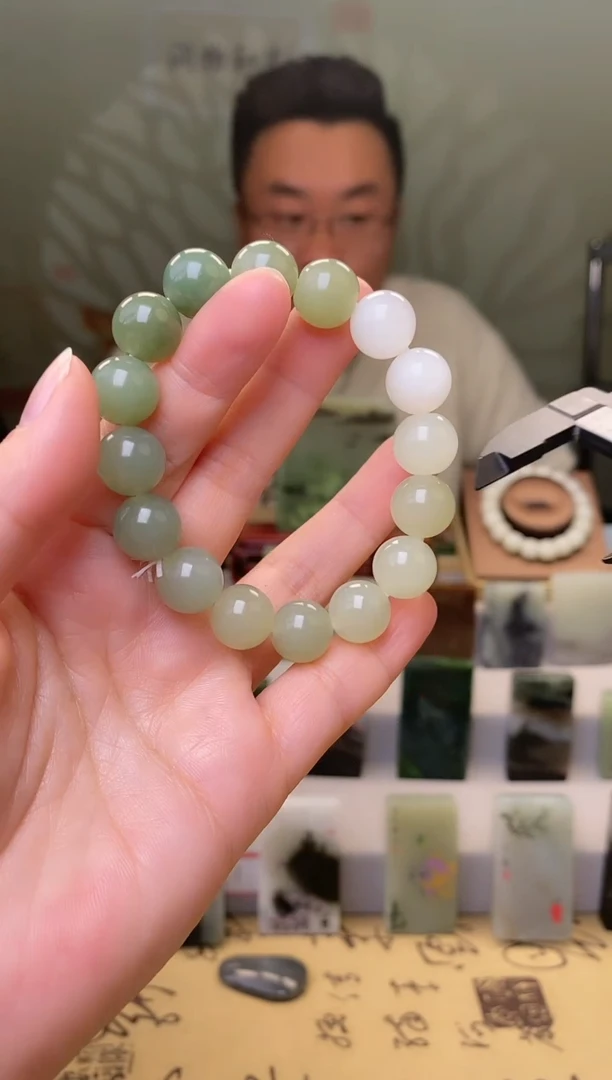【闪购商品】和田玉手串未镶嵌131