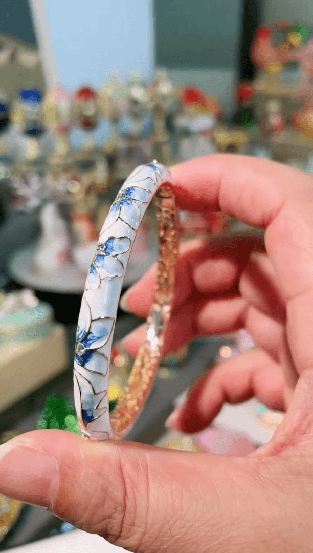【闪购商品】1七宝烧珐琅彩首饰盒