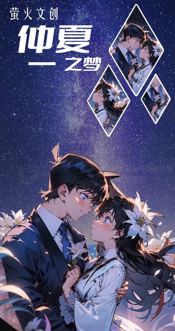 阿川【福福拆多盒】萤火文创《柯南》仲夏之梦-卡牌盲盒（默认代拆）