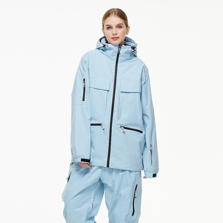 轻奢潮牌滑雪服套装男女款24-25雪季户外防风防水保暖单板滑雪衣