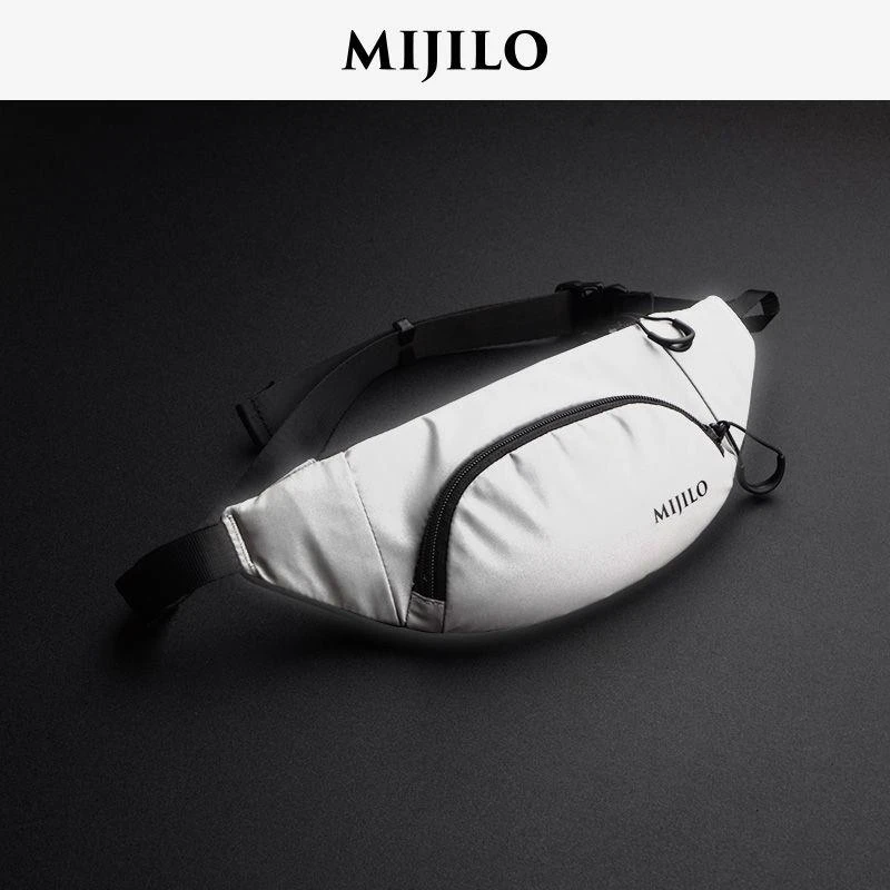 米基洛MIJILO 运动手机腰包男夏季女2021夜跑步装备轻便户外健身