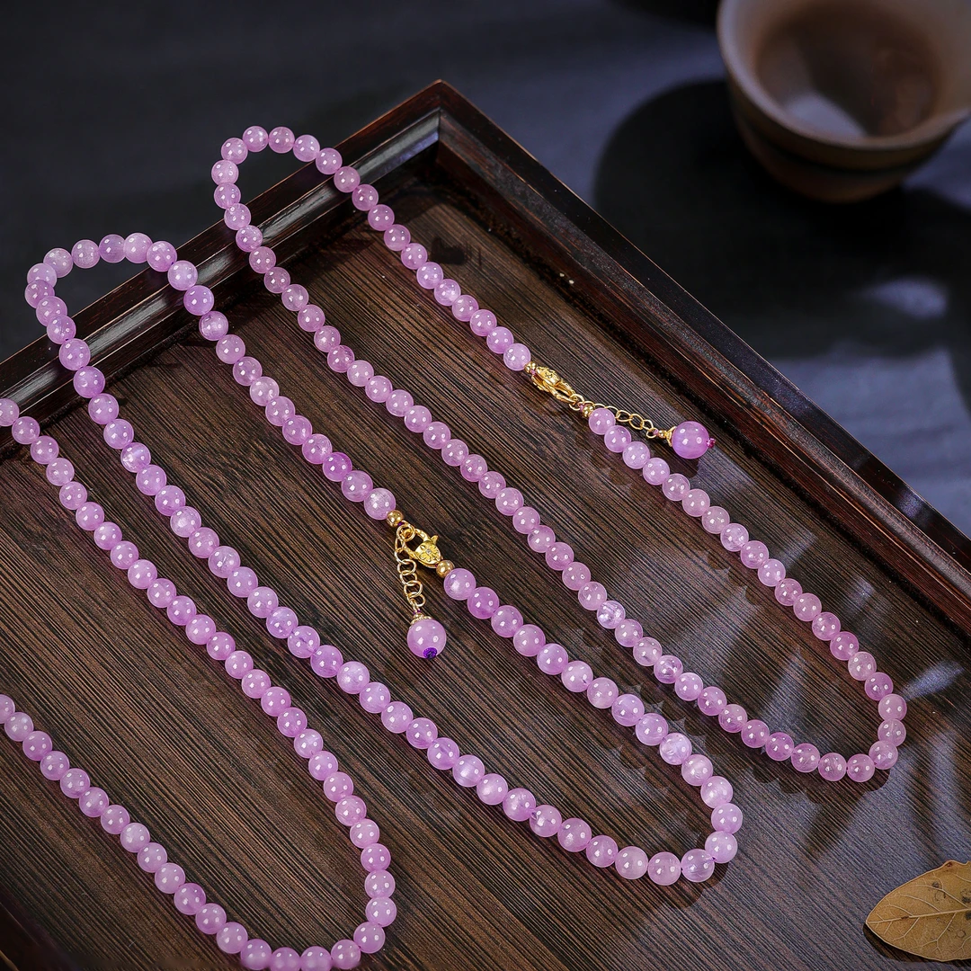 【主播推荐】紫锂辉项链6m左右@ZY31009050@多样性发一个